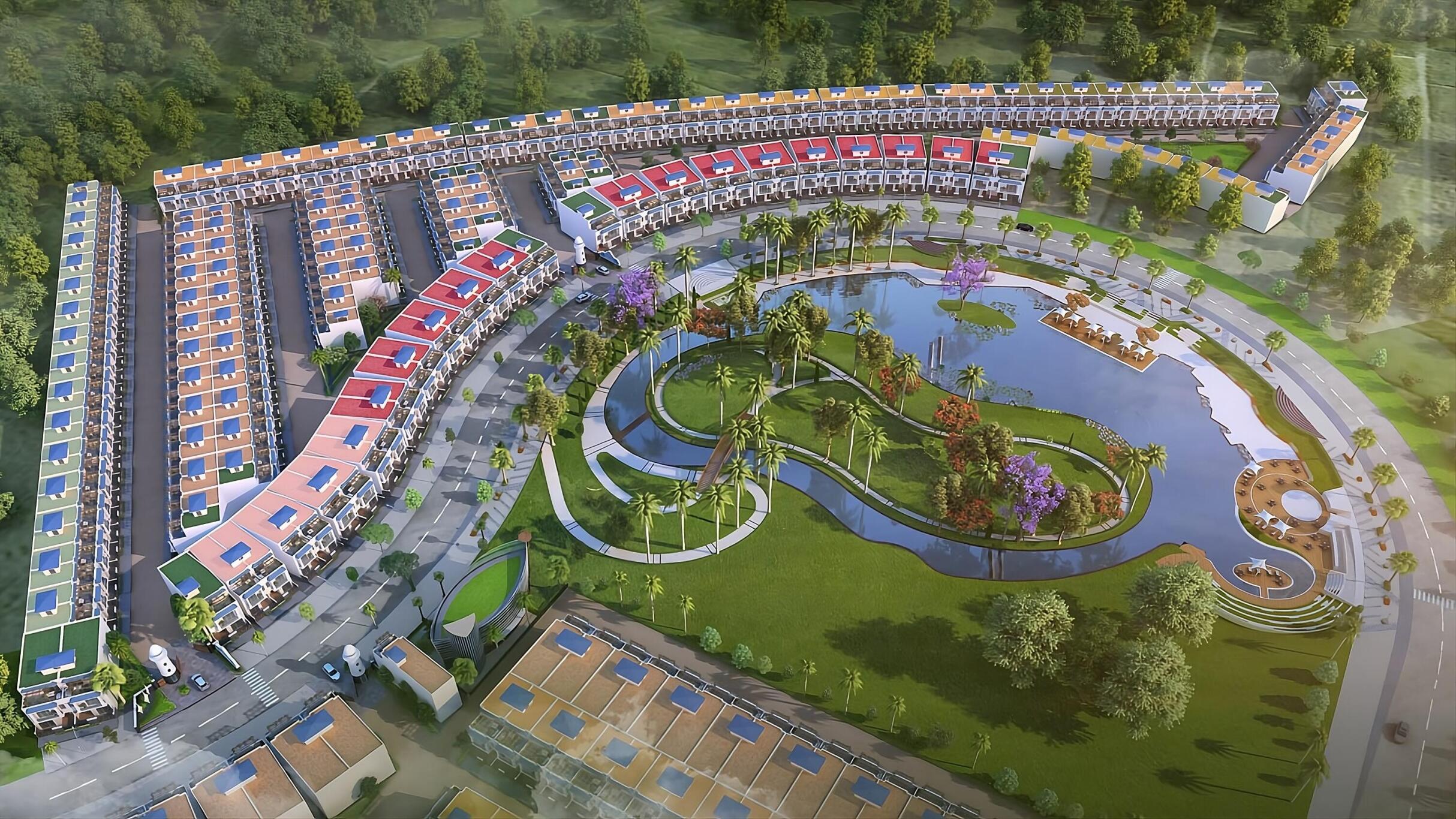 Gaur Lakeshore Villas 1st-A Parkview