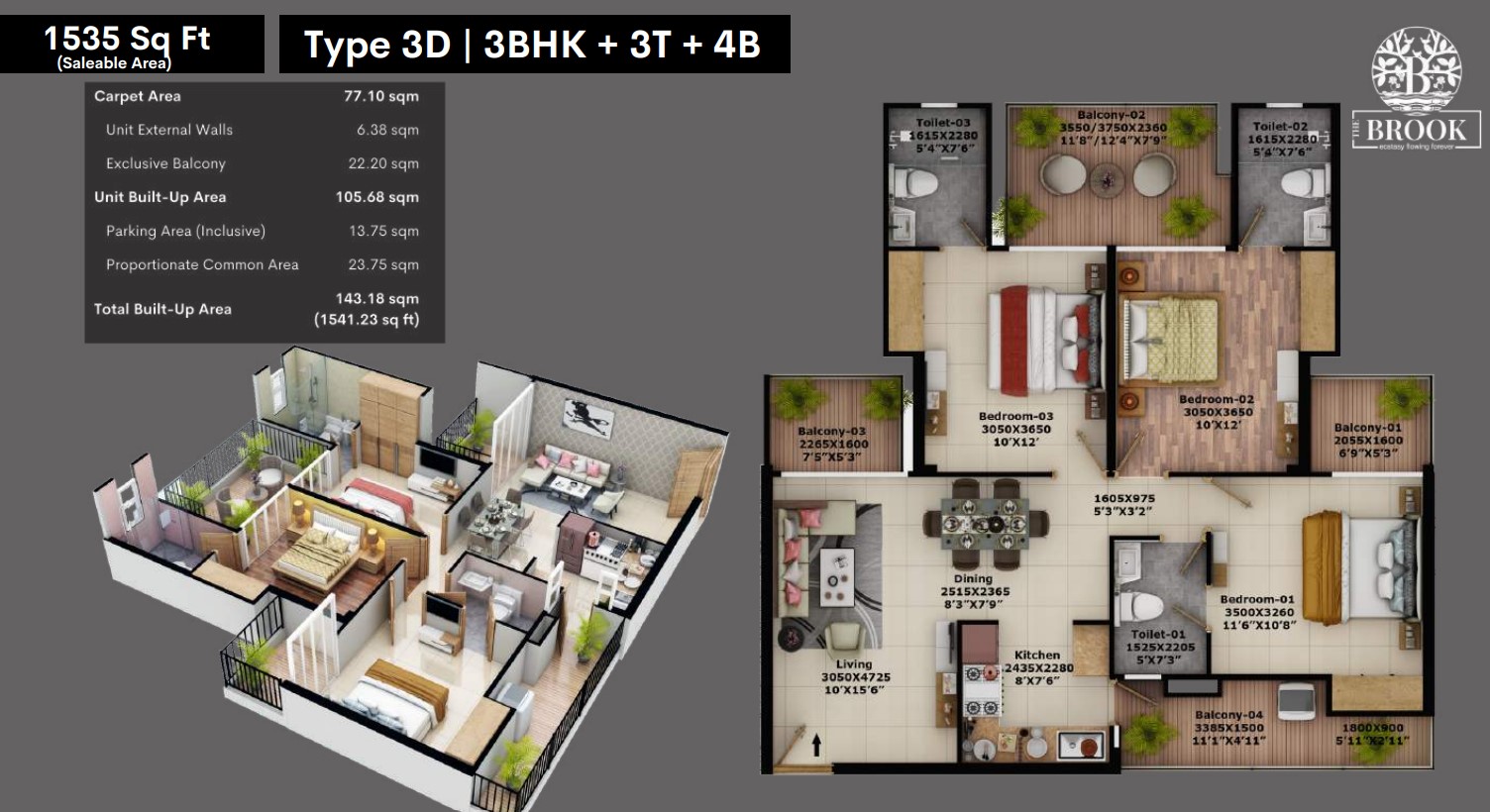 3 BHK Layout